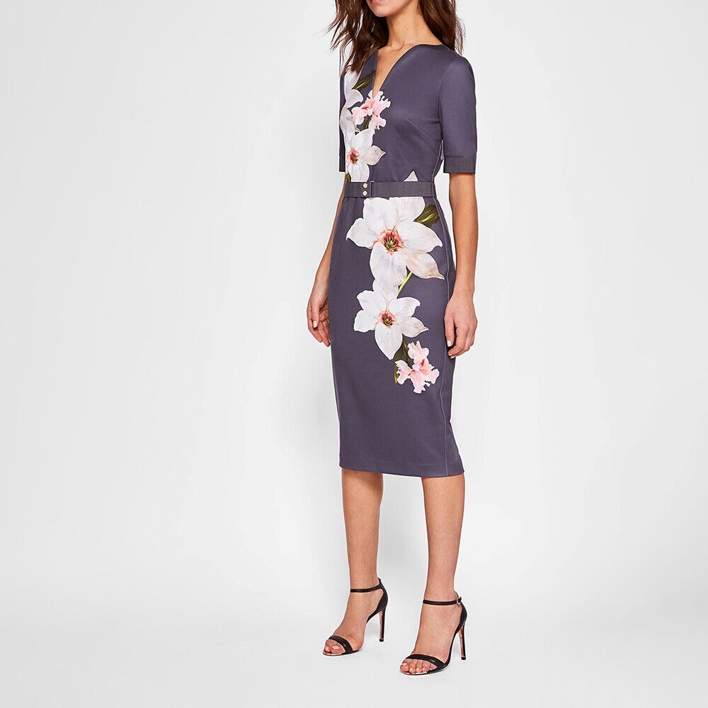 Ted Baker Bisslee Chatsworth Floral Print Bodycon Dress